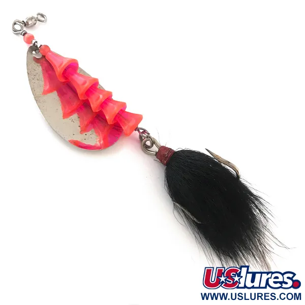 Luhr Jensen Tee Spoon Cucharilla, Oro/Níquel/Rosa, 17g, Anzuelo pelo, #4198