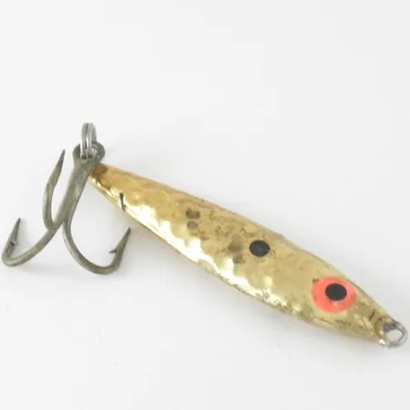 Mann's Mann-O-Lure Hammered Cucharilla, Hammered Gold, 17g, #4221