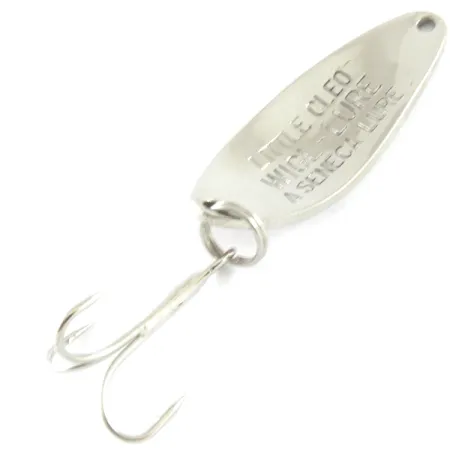 Seneca Little Cleo Cucharilla, Níquel / Rojo, 7g, Vintage, #4224