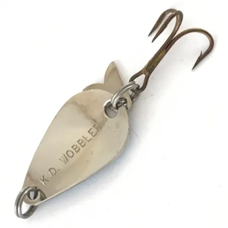 Acme K.O. Wobbler Cucharilla, Níquel/Rojo, 3.5g, Sonic Flipper, #4237