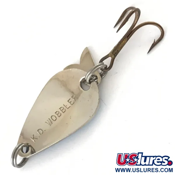 Acme K.O. Wobbler Cucharilla, Níquel/Rojo, 3.5g, Sonic Flipper, #4237