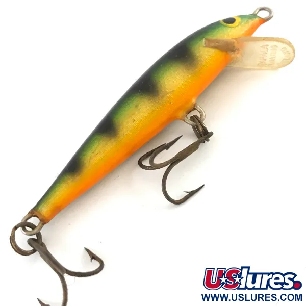 Rapala Original Floater Señuelo, Perca, 3.4g, Madera Balsa, #4242