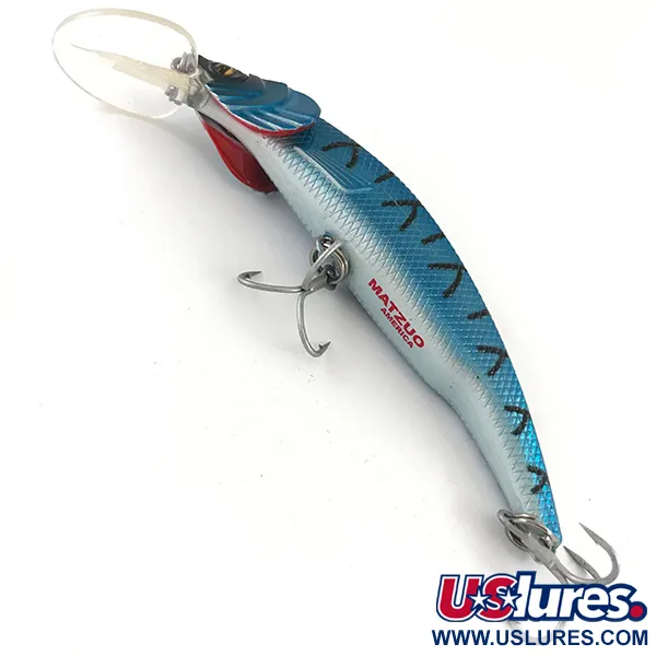 Matzuo Kinchou Minnow Señuelo, Blue Perch, 17,7g, Sonajero, #4253