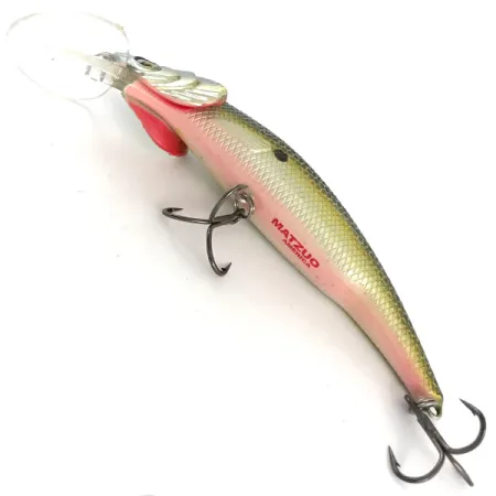 Matzuo Kinchou Minnow Señuelo, Lucio, 17,7g, Sonajero, #4254
