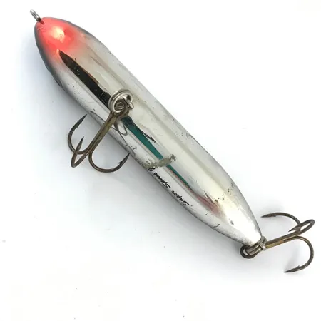 Heddon Zara Spook Señuelo Superficie, Black/Silver/Red, 12g, #4277