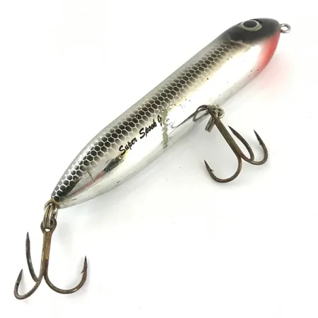 Heddon Zara Spook Señuelo Superficie, Black/Silver/Red, 12g, #4277