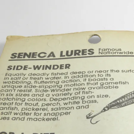 Seneca Little Cleo (Hula Girl) Cuchara, Amarillo/Verde/Níquel, 14g, #4286