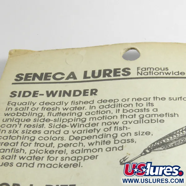 Seneca Little Cleo (Hula Girl) Cuchara, Amarillo/Verde/Níquel, 14g, #4286