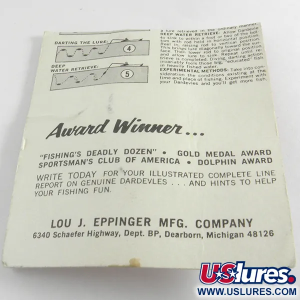 Eppinger Dardevle Midget Crystal Cucharilla, Crystal, 5,3g, #4288