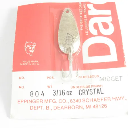 Eppinger Dardevle Midget Crystal Cucharilla, Crystal, 5,3g, #4288