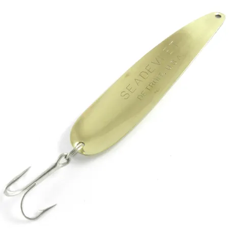 Eppinger Dardevle Seadevle Cucharilla, Oro, 28g, Sello Detroit, #4293