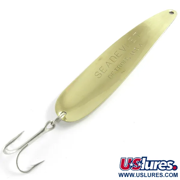 Eppinger Dardevle Seadevle Cucharilla, Oro, 28g, Sello Detroit, #4293