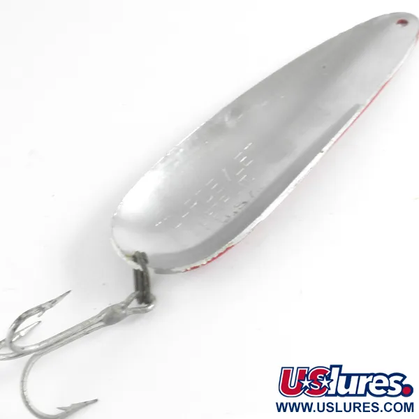 Eppinger Dardevle Cucharilla, Rojo/Blanco, 28g, Bamboleo lento, #4310