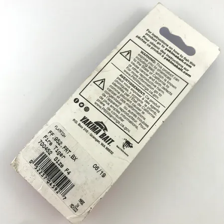 Yakima Bait FlatFish Señuelo, Fire Tiger, 4g, #4323