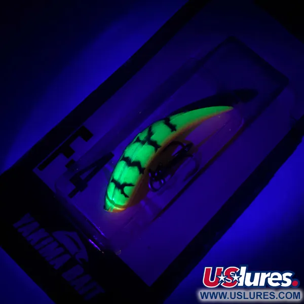 Yakima Bait FlatFish Señuelo, Fire Tiger, 4g, #4323