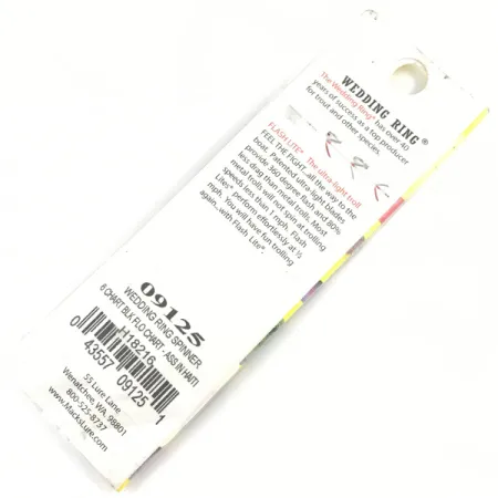 Cucharilla Mack's Lure Wedding Ring, Verde/Negro, 2g, Cristal, #4329