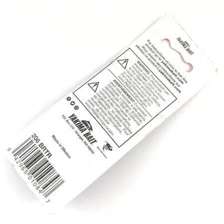 Worden’s Original Rooster Tail Cucharilla, Oro/Marrón, 1,77g, #206 BRTR