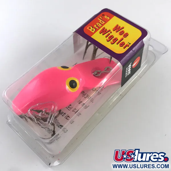 Brad’s Killer Wee Wiggler Deep-Diver, Pink, 8g, Sonajero, #4354