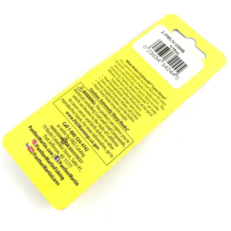 Panther Martin 2 UV Cucharilla, Rainbow UV Glow, 2,5g, UV, #4357