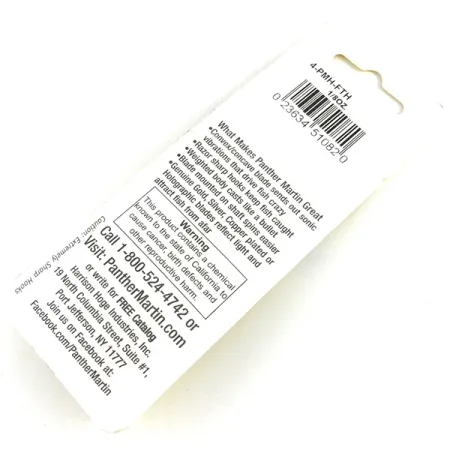 Panther Martin 4 UV Cucharilla, Trucha Arcoíris, 4g, UV, #4-PMH-FTH