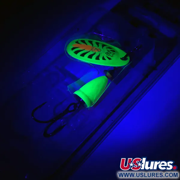 Blue Fox Super Vibrax 2 UV Cucharilla, Firetiger UV, 6g, Anti-torsión, #4366