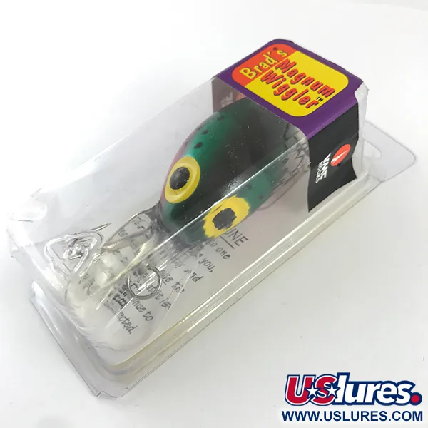 Brad’s Killer Magnum Wiggler Señuelo, Rainbow Trout, 21g, Rattle, #4370