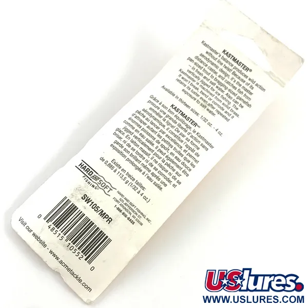 Acme Kastmaster Cucharilla, Fire Tiger, 3,5g, Latón, #SW105/MPR