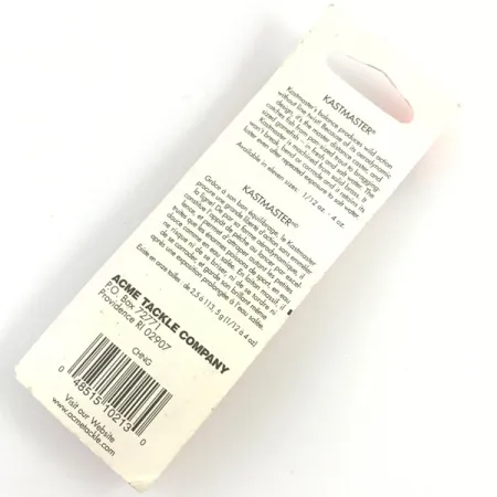 Cucharilla Acme Kastmaster, Níquel / Verde, 7g, Latón, #4388