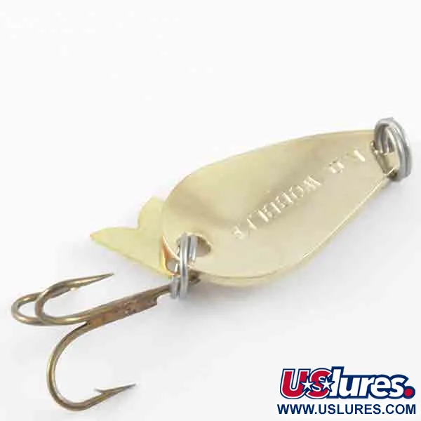 Acme K.O. Wobbler Cucharilla, Oro / Naranja, 3.5g, Flipper Tail, #4397