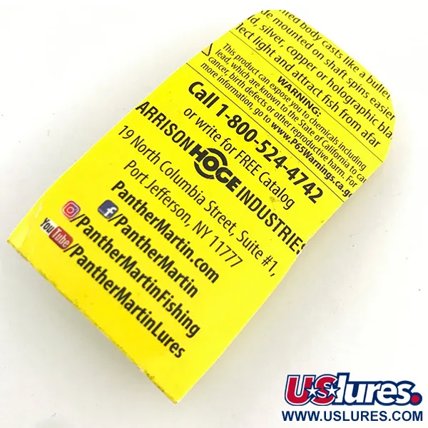 Panther Martin 2 Cucharilla, Trucha Arcoíris, 2.5g, In-line, #4411