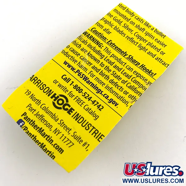 Panther Martin 4 Cucharilla, Trucha, 4g, Cola de Pluma, #4412