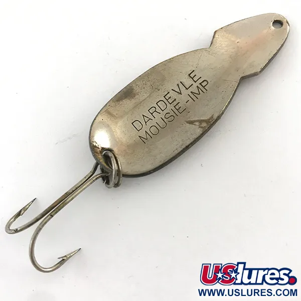 Eppinger Dardevle Mousie-Imp Cucharilla, Brown/Nickel, 11g, #4417