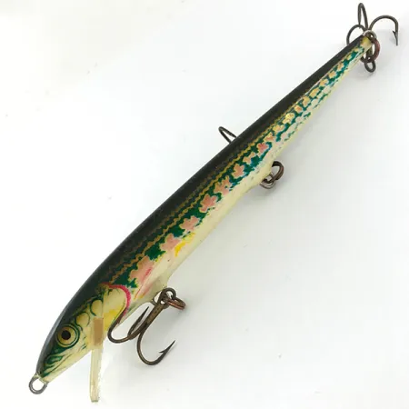 Rapala Original Floater Señuelo, Rojo/Dorado/Verde, 7g, Pala IE, #4453