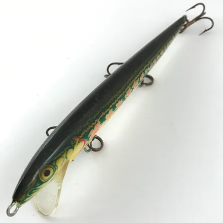 Rapala Original Floater Señuelo, Rojo/Dorado/Verde, 7g, Pala IE, #4453