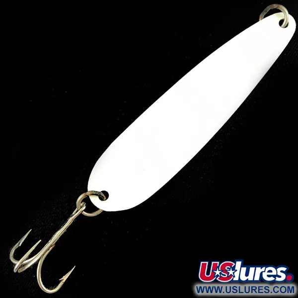 Luhr Jensen Westport Wobbler Cucharilla, Blanco/Negro, 16g, #4467
