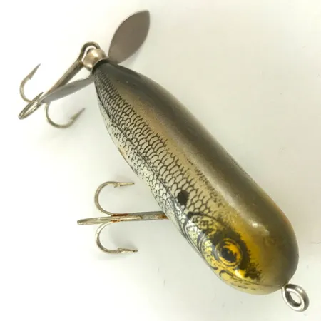 Heddon Baby Torpedo Señuelo Superficie, Plata, 9g, Hélice, #4483