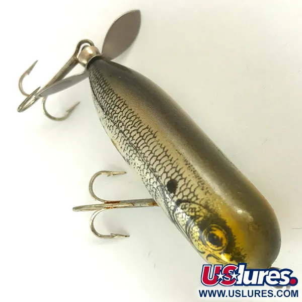Heddon Baby Torpedo Señuelo Superficie, Plata, 9g, Hélice, #4483