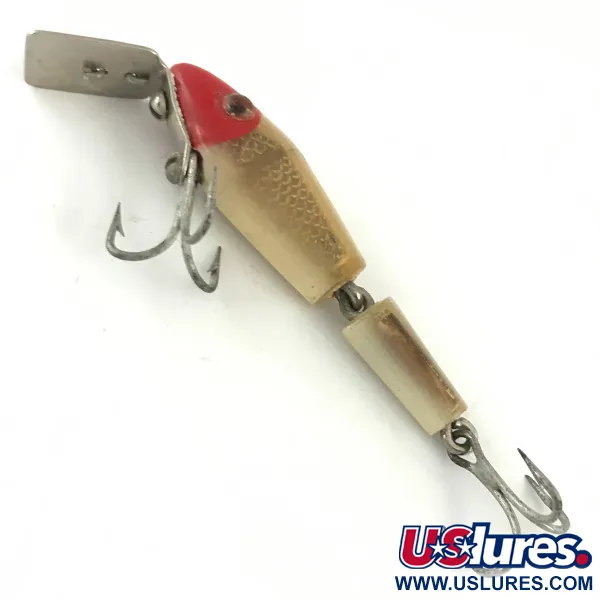 L&S Bait MirrOlure Bass-master Señuelo, Red/White, 2g, #4484