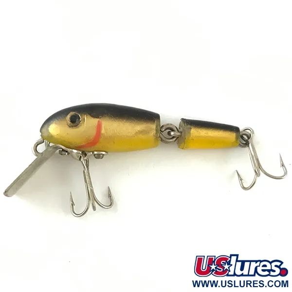 L&S Bait Company MirrOlure Bass-master articulado, Gold, 2g, #4485