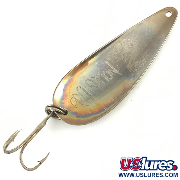 American Sportsman Pro Spoon Cucharilla, Leopard / Nickel, 10.5g, #4494