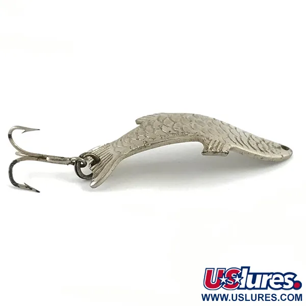 Cucharilla Acme Phoebe, Plata, 4g, diseño curvo, #4501