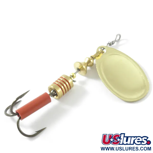 Mepps Aglia 2 Cucharilla, Oro, 4.5g, Hoja Francesa, #4512