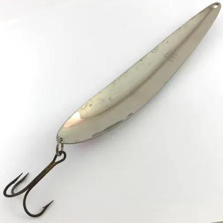 Lucky Strike Canoe Wobbler Cucharilla, White Pearl/Nickel, 45g, #4526