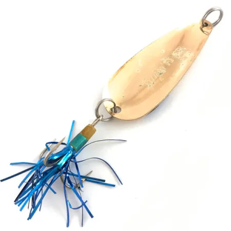 Lindy Lindy Finsel Cucharilla, Gold / Blue, 10g, bañado oro, #4530