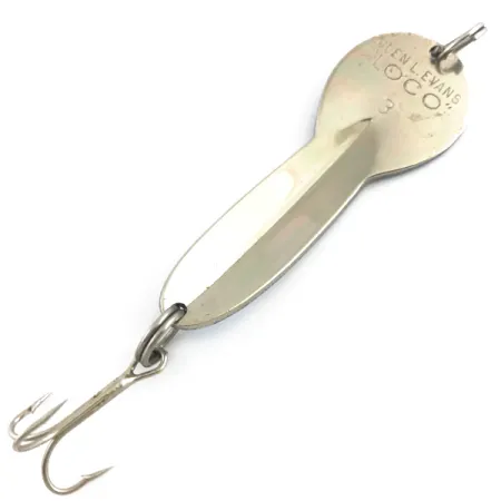 Glen Evans Loco 3 Cucharilla, Níquel / Azul, 17g, Prisma, #4535