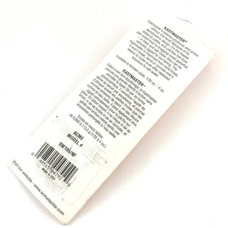 Acme Kastmaster UV Cucharilla, Orange UV Glow, 3.5g, UV-reactivo, #4546