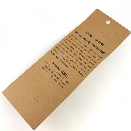 Hydro Lures Weedless Hydro Spoon Antialgas, Blanco/Verde, 14g, #4551