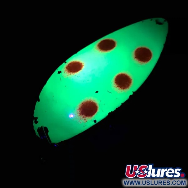 Acme Little Cleo UV Cucharilla, Amarillo/Rojo/Níquel, 21g, UV, #4562