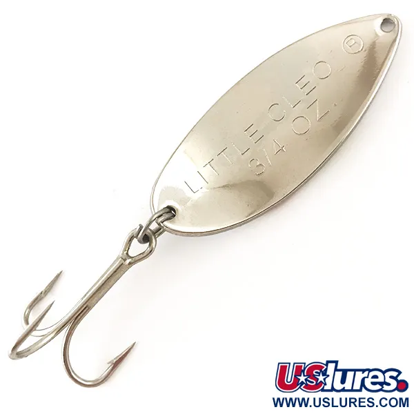 Acme Little Cleo Cucharilla, Blanco Perla, 21g, niquelada, #4563