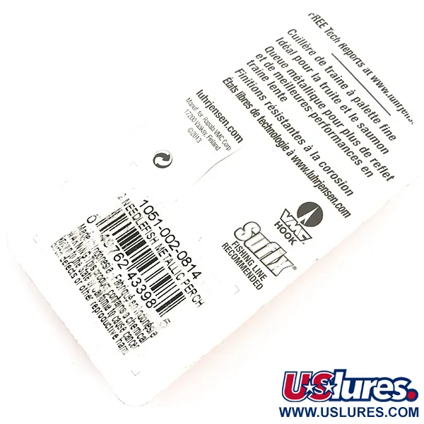 Luhr Jensen Needlefish 2 Cucharilla, Fire Tiger, 3g, #5808